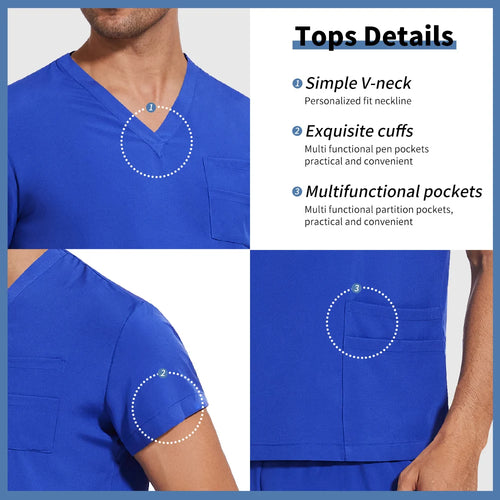 Elev8 Comfort Fit Scrub Set - Apricot