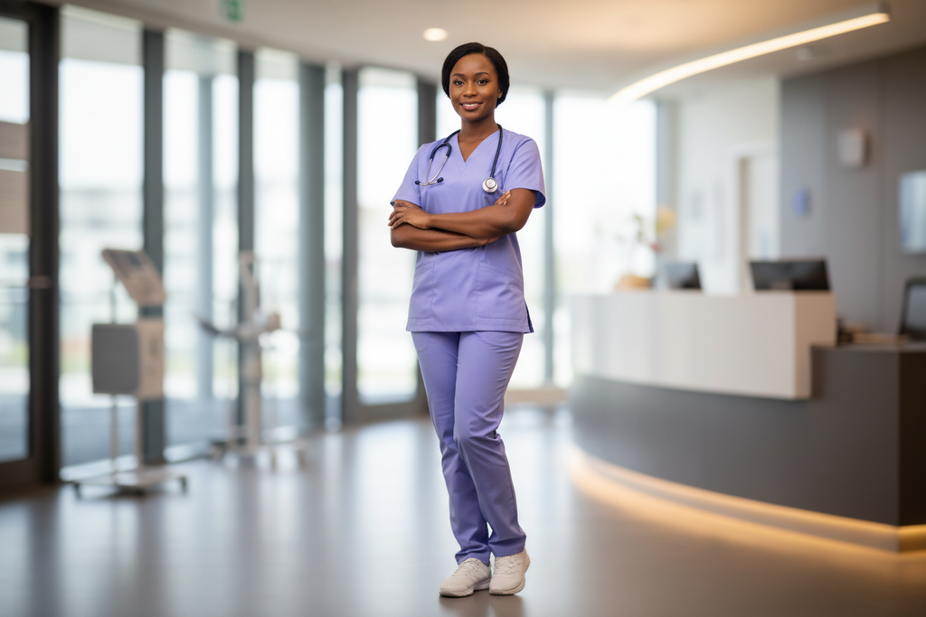 Elev8 Comfort Fit Scrub Set - Light Purple