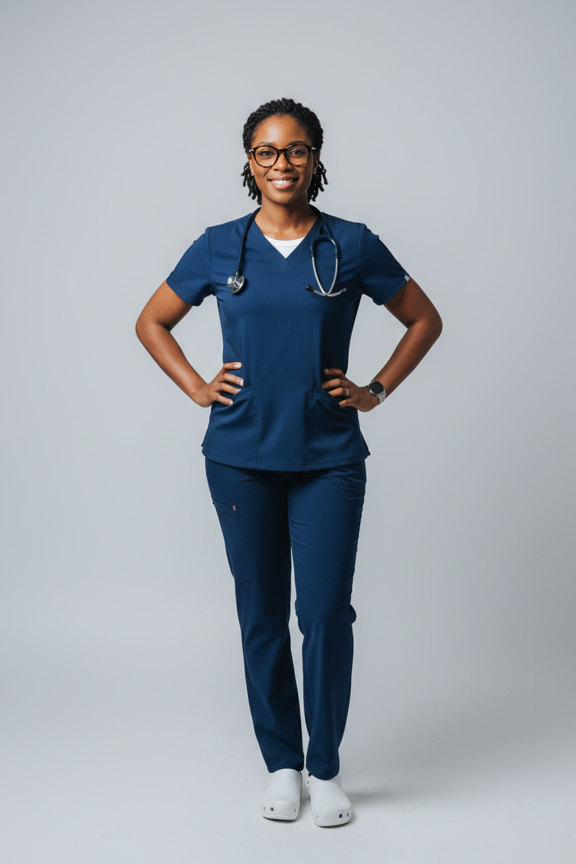 Elev8 Comfort Fit Scrub Set - Royal Blue