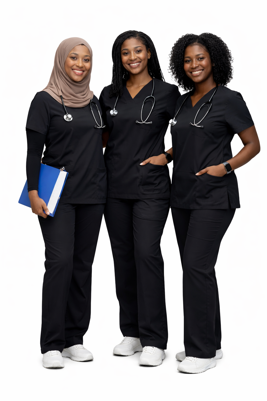 Elev8 Comfort Fit Scrub Set - Black